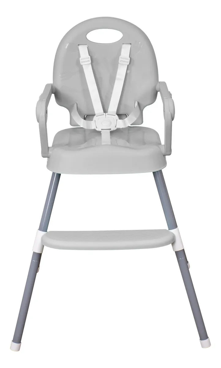 Silla Comedor Bebe 3en1 Happy Baby Azul Cp7000 Color Gris