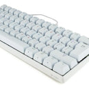Teclado VSG QWERTY Kailh Brown español latinoamérica color blanco con luz RGB