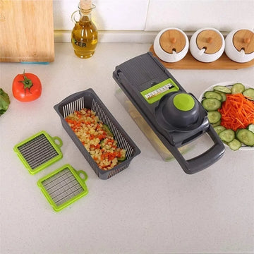 Mandolina Cortador De Verduras Triturador Vegetales 15 En 1