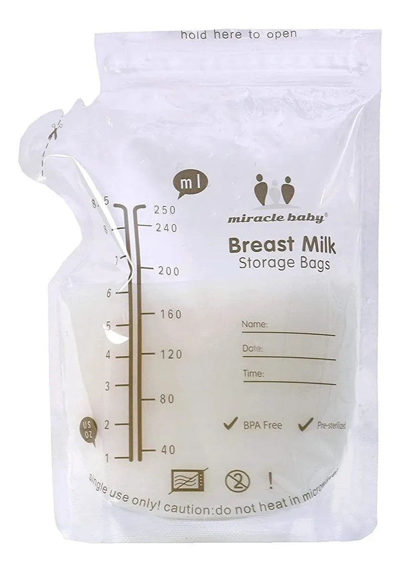 Bolsas Almacenaminto Leche Materna X 10 Unidades Libre Bpa
