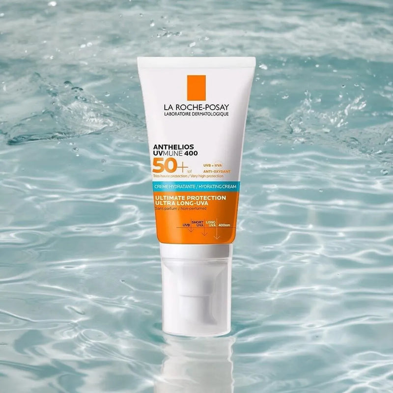La Roche-posay Anthelios Toque Seco Con Color Crema - 50 Ml Crema Hidratante Uvmune 400 Spf 50 La Roche Posay
