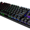 Teclado Gamer Xtrike Me Mecanico 7 Colores Pc Qwerty Gaming Teclado Negro Idioma Inglés US