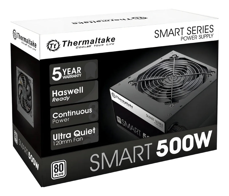 Fuente De Poder Para Pc Thermaltake Technology Smart Series Negro