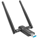 Adaptador Inalambrico Usb Wifi Para Pc 802.11ac 1200 Mbps
