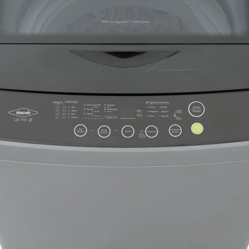 Lavadora Haceb Digital Carga Superior 11 Kg 110v - 120v Grafito