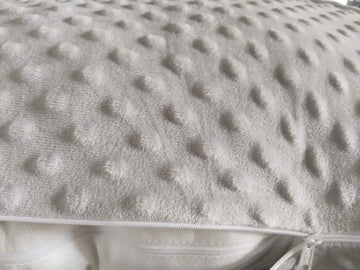 Cojin Almohada Embarazo Y Cuerpo Entero Tela Burbuja Gris Abrigados U