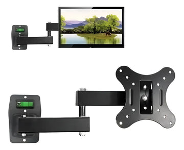 Soporte Base De Brazo Para Tv Televisión De 10 A 32 Pulgadas Negro