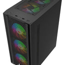 Gabinete Gamer Iceberg Flow C Negro 6 Fans Argb