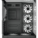 Chasis Gamer Iceberg Crystal Cube S Black 6 Fans Argb