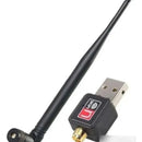 Adaptador Receptor Wifi Usb Inalambrico 1200 Mbps Con Antena