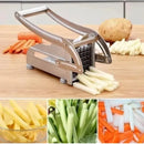 Cortador Picador Triturador De Papas Y Verduras Metálico Plateado
