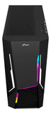 Chasis Gamer E-atx Jyr Jx124 Apolo Negro X5 Fan Argb