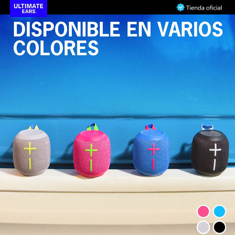 Ultimate Ears Wonderboom 3, Kit 2 Bocinas Impermeables, Blu Performance Blue