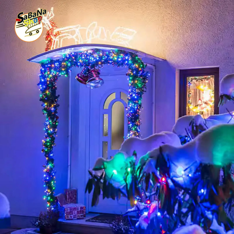 Luces Navideñas Recargable Energía Solar Luces Multicolor