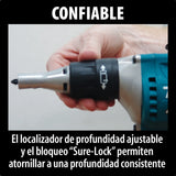 Destornillador eléctrico Makita FS4200 turquesa