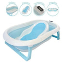 Bañera Plegable Para Bebé Con Hamaca Priori Ocean Color Celeste