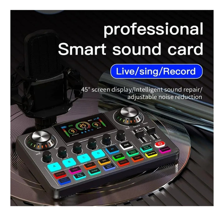 Audio Equipo De Sonido Tarjeta De Audio Mezclador Equipos Dj