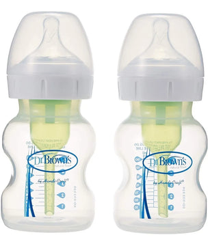 Set Tetero 5oz B A Options + Pq-2 Color Transparente