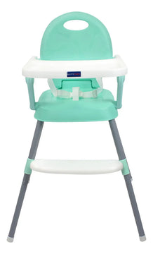Silla Comedor Bebe 3en1 Happy Baby Azul Cp7000