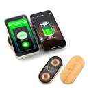 Cargador Inalámbrico Coil Eco En Bambú Teléfonos Móviles