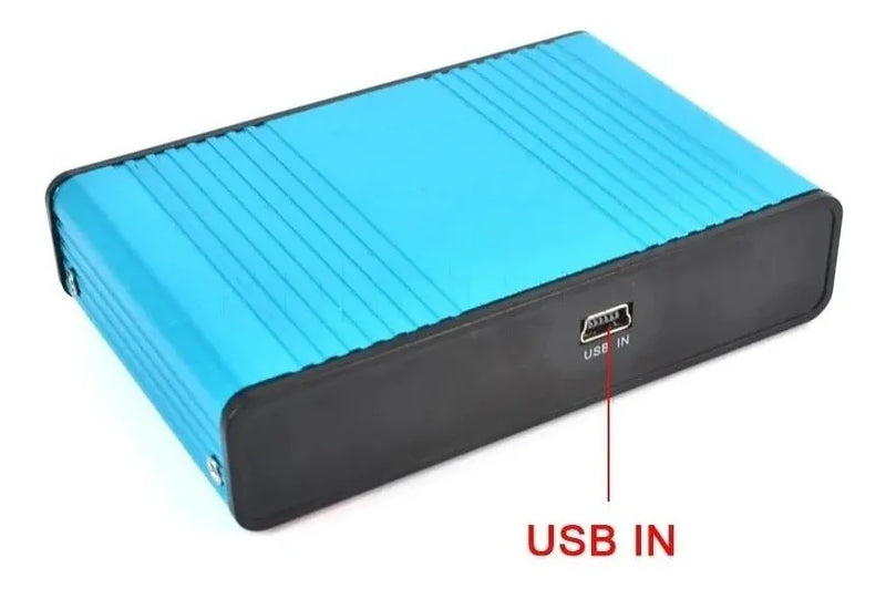 Tarjeta De Sonido Externa Usb 2,0 Canal 5.1/7.1 Audio Optico