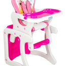 Silla De Comer Sit-up Rosado Infanti Color Rosa