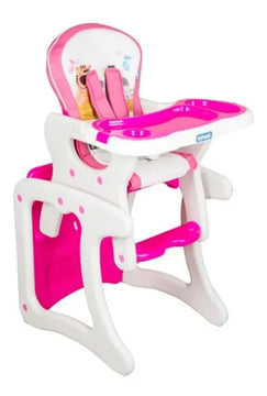 Silla De Comer Sit-up Rosado Infanti Color Rosa