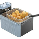 Freidora Eléctrica De Acero Inoxidable 10 6qt Para Restauran