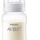 Tetero Avent Anti Cólicos 9oz 1m+ (Flujo 2) Decorado Jirafa sin BPA, Clinicamente Probado, modelo SCF821/12