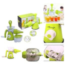Extractor Exprimidor Manual De Frutas Y Verduras De Manivel Verde