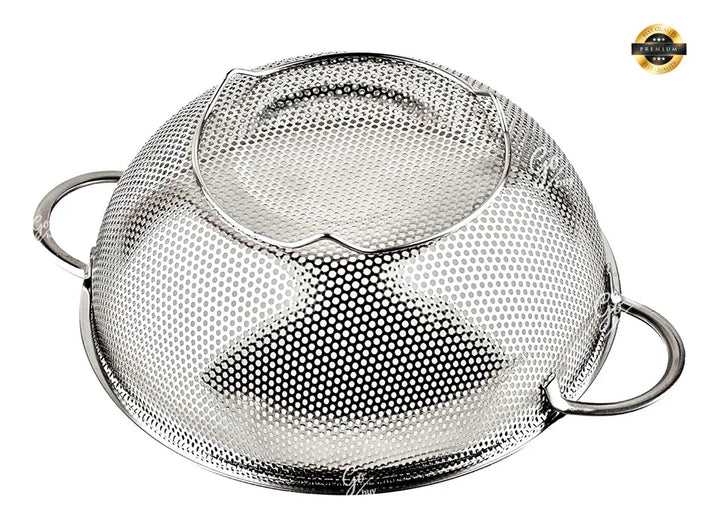 Escurridor Aceite Papas Patacones Colador Metal Galvanizado