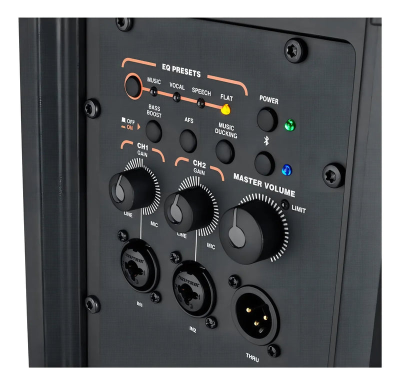 Monitor de escenario JBL IRX112BT IRX-112BT portátil con bluetooth negra