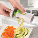Rallador Verduras Vegetales Espiral 3 En 1 Acero Inoxidable