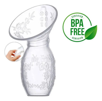 Recolector Extractor Leche Materna Silicona 100% Suave Pezon