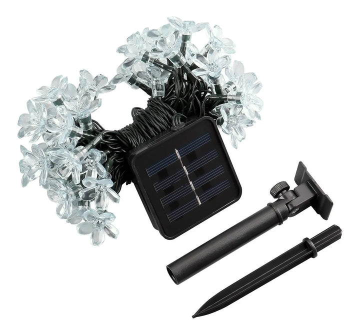Extensión 50 Luces Navideñas Led Solar Qedertek 22.96
