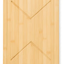 Tabla Bambú Picar Cortar Verduras Quesos Cocina 28x40 Rectangular Madera
