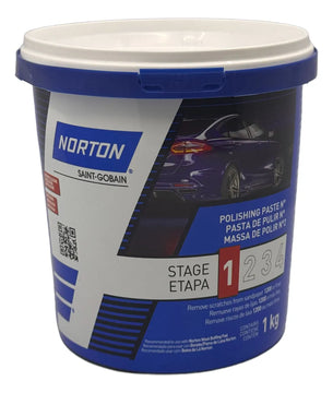 Norton Masa De Pulir- Crema Polichado 1kg Paso 1 Corte Alto