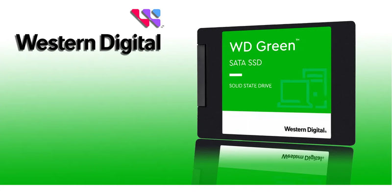 Disco sólido SSD interno 1TB Western Digital WD Green WDS100T3G0A verde 545MBs