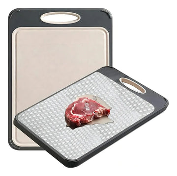 Tabla De Cortar De Acero Inoxidable 304, Doble Cara, 16 X 1