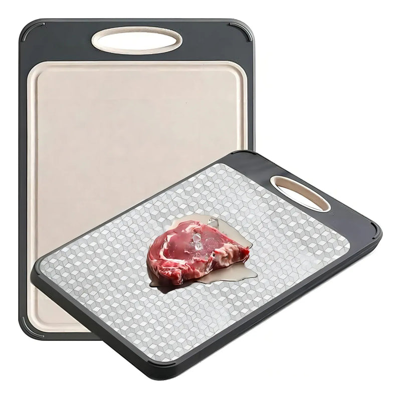 Tabla De Cortar De Acero Inoxidable 304, Doble Cara, 16 X 1