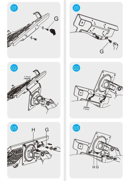 Bandeja para Portatil de Adaptacion Vesa Universal North Bayou FP2