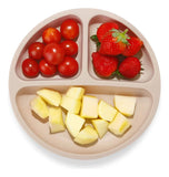 Platos De Silicona Irrompibles Para Bebés 3 Piezas