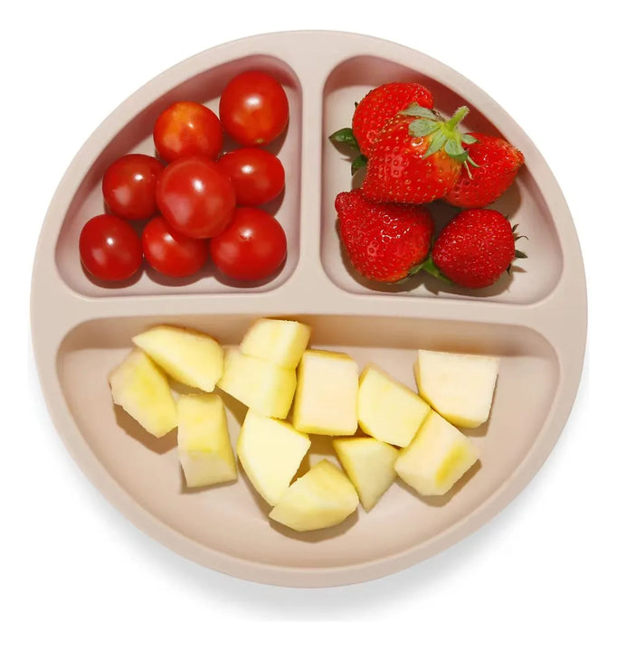 Platos De Silicona Irrompibles Para Bebés 3 Piezas