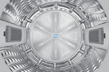 Lavadora Samsung Wa19cg6745bv/co Ecobubble, 19kg Color Negro