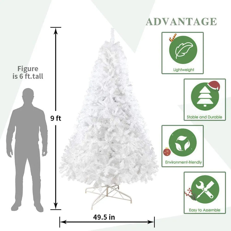 Rbol De Navidad Premium - Pino Artificial Con Soporte De Met