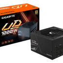 Fuente De Poder Pc 1000w Gamer Gigabyte Ud1000gm 80 Plus Gold Modular Gp-Ud1000gm Color Negro