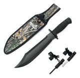 Lancergear Cuchillo De Caza Con Funda, Cuchillos Tacticos De