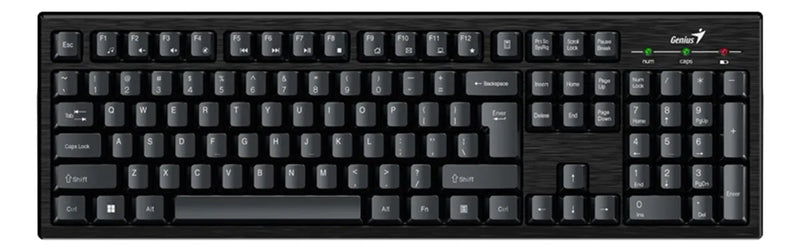 Kit Teclado Y Mouse Inalámbrico Usb 2.4ghz Genius Km-8101 Sp Color del mouse Negro Color del teclado Negro