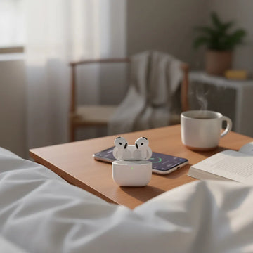 Audífonos Bluetooth 4 Gen Compatible Con Android Y Iphone Blanco