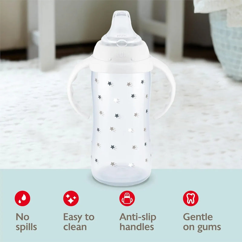 Set Vasos Nuk Entrenador 10 Onzas Stitch Agua